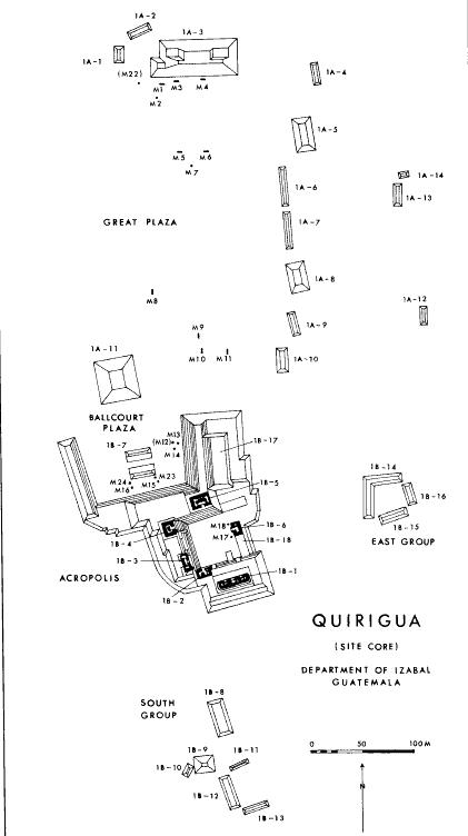 quirigua map